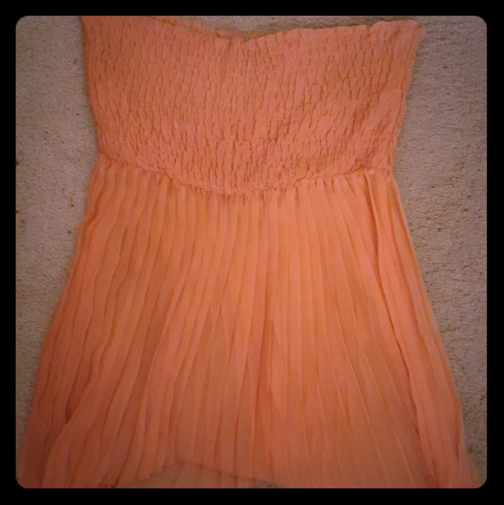 Coral Tube Top